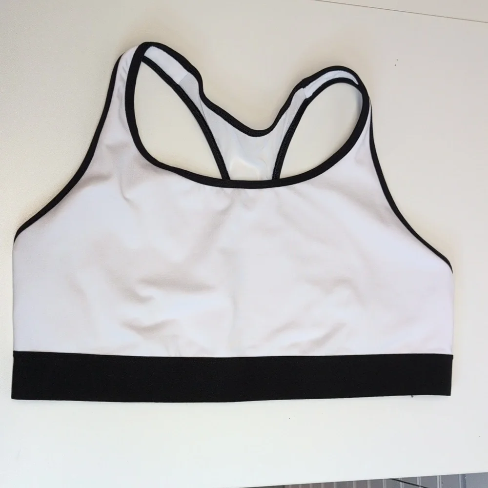 Victoria's Secret Player Sports Bra White XL NWOT